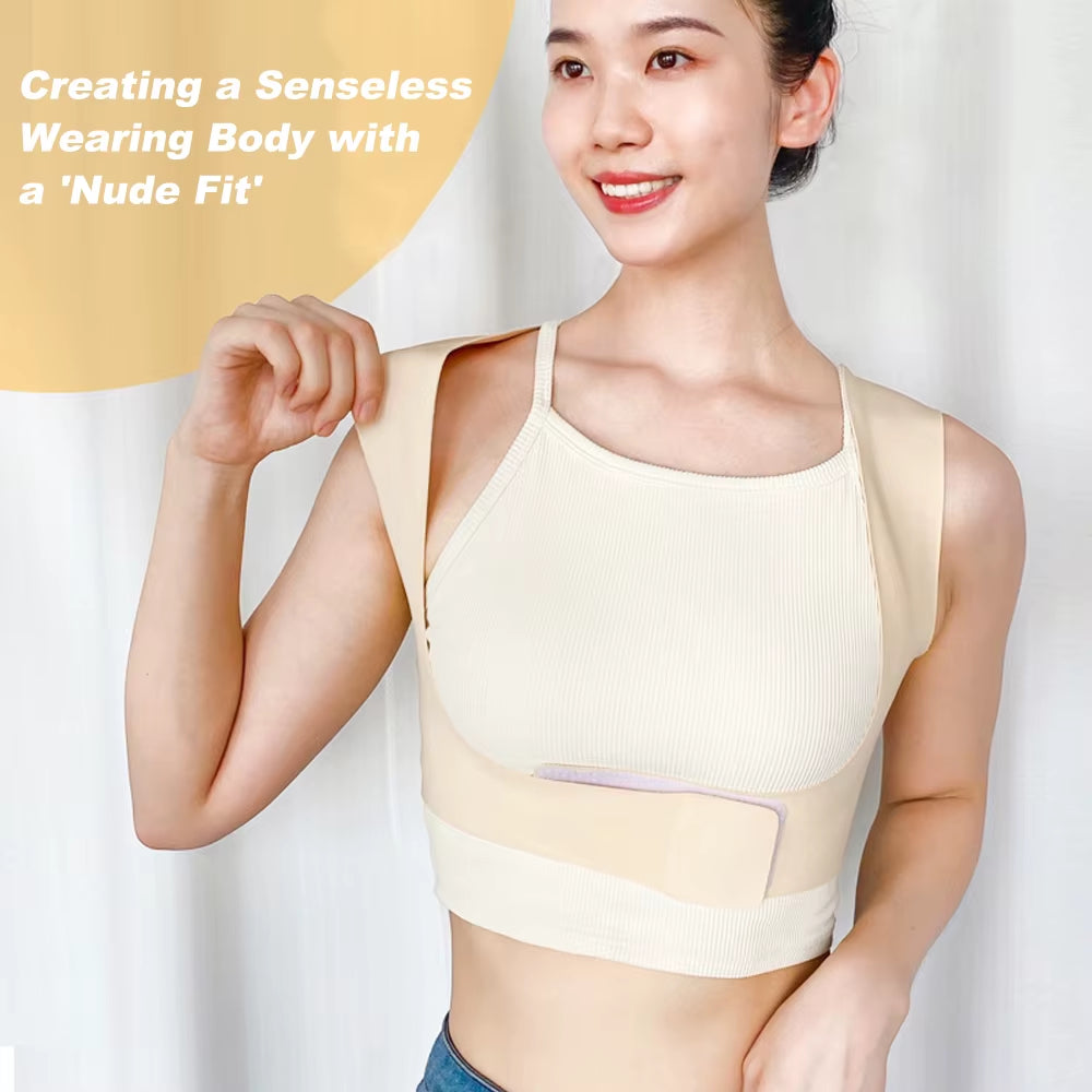 Posture Corrector Adjustable Women Back Support Belt Orthotics Posture Correction Braces Rectify Posture Corset Shoulder Posture