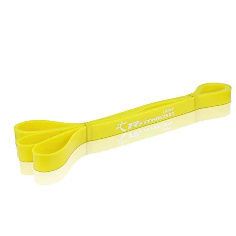 Rfitness RF1506-YL Professional 41-Inch Long LOOP Stretch Latex Exercise Band, LIGHT (Yellow)