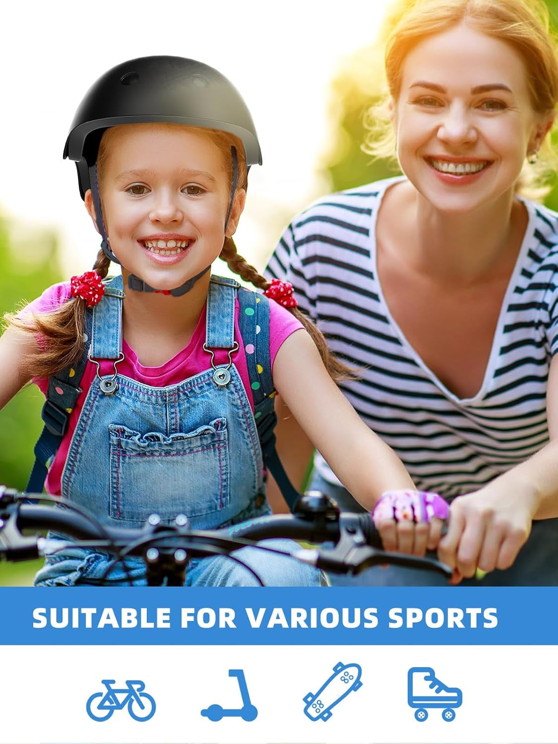 Toddler Bike Helmet for Baby/Infant 2-8 Years Old, Adjustable Skateboard Helmet for Kids Boys Girls