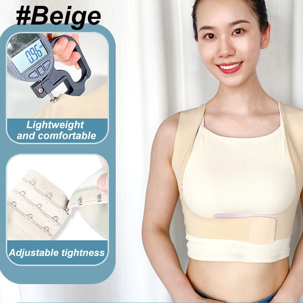 Posture Corrector Adjustable Women Back Support Belt Orthotics Posture Correction Braces Rectify Posture Corset Shoulder Posture