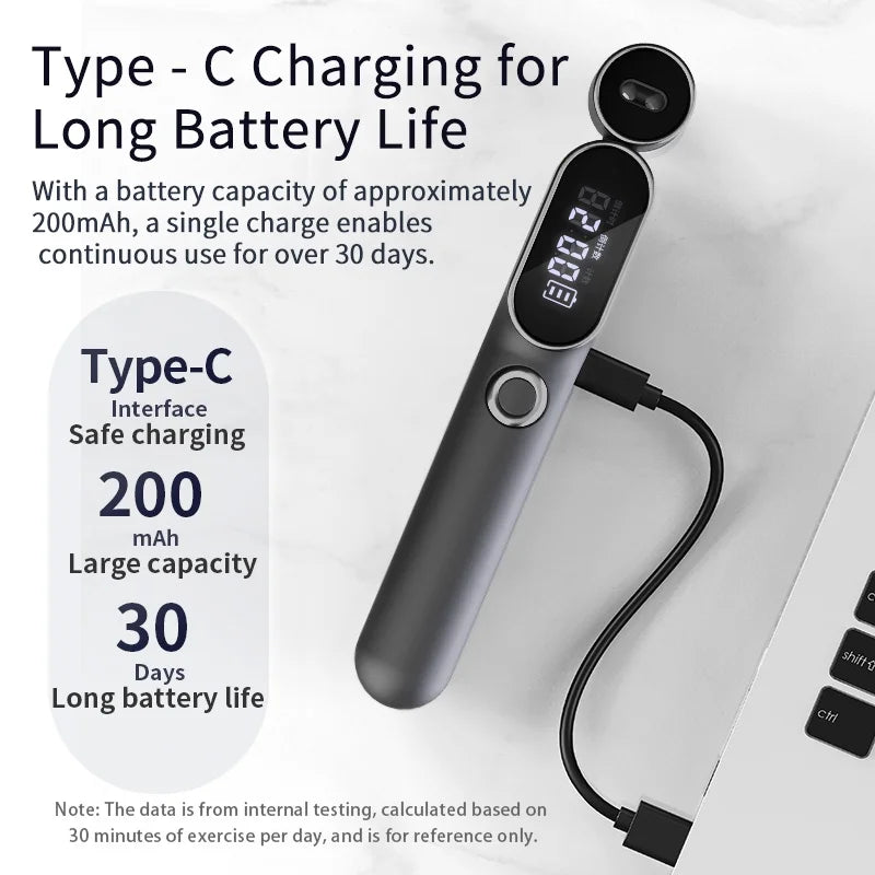 Cordless Jump Rope with Counter, 2 in 1 Weighted Ropeless Skipping Rope for Kids Women Men, Adjustable Digital Smart Jump Ropes for Fitness Workout Boxing Speed Training Crossfit Home Gym