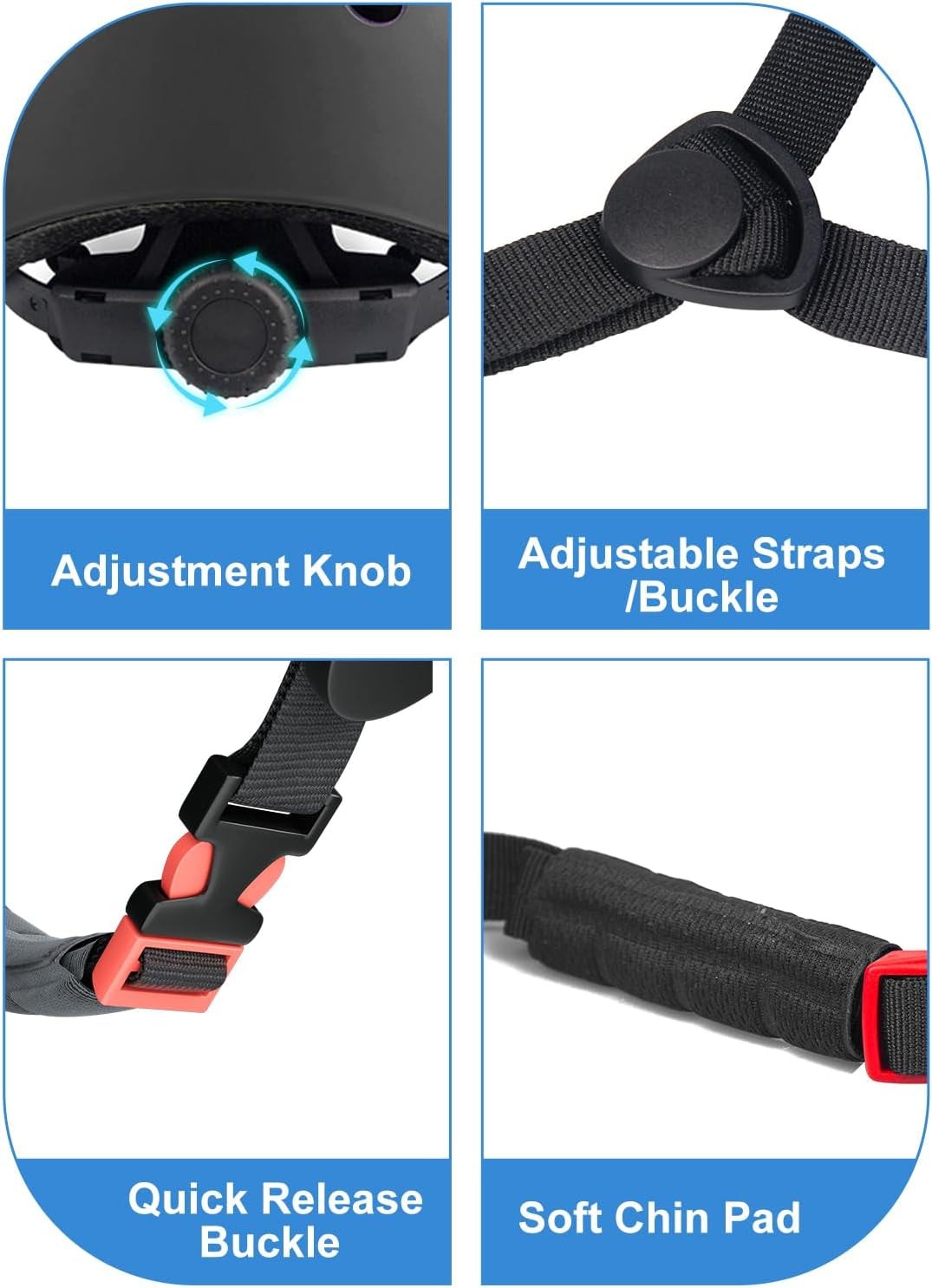 Toddler Bike Helmet for Baby/Infant 2-8 Years Old, Adjustable Skateboard Helmet for Kids Boys Girls