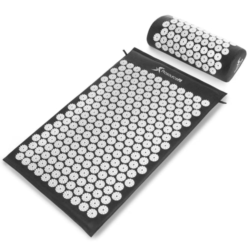 Acupressure Mat and Pillow Set for Back/Neck Pain Relief and Muscle Relaxation