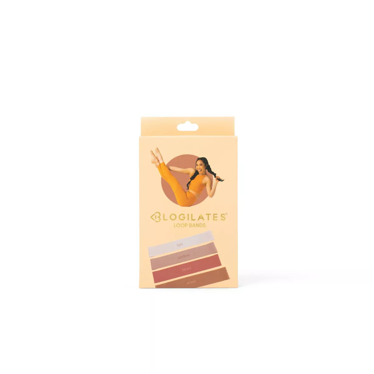 Blogilates Loop Bands - 4Pk: Latex Resistance for Legs & Arms